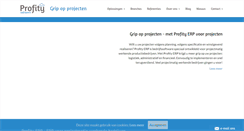 Desktop Screenshot of profity.nl